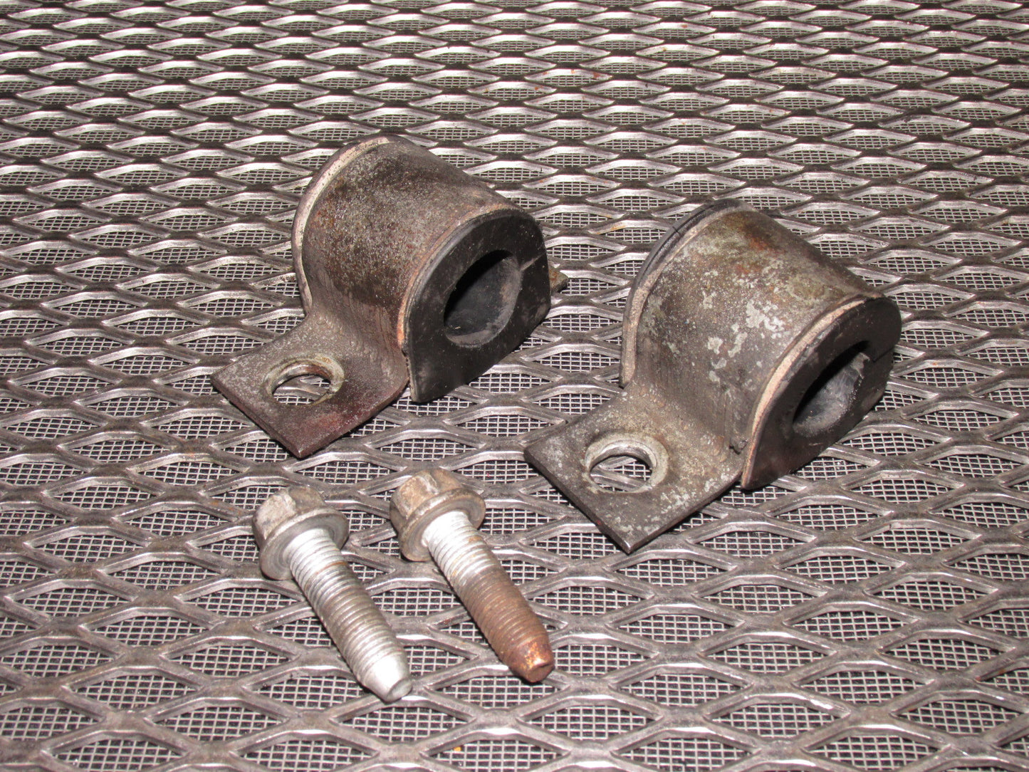 84 85 Mazda RX7 OEM Front Stabilizer Mount - Set