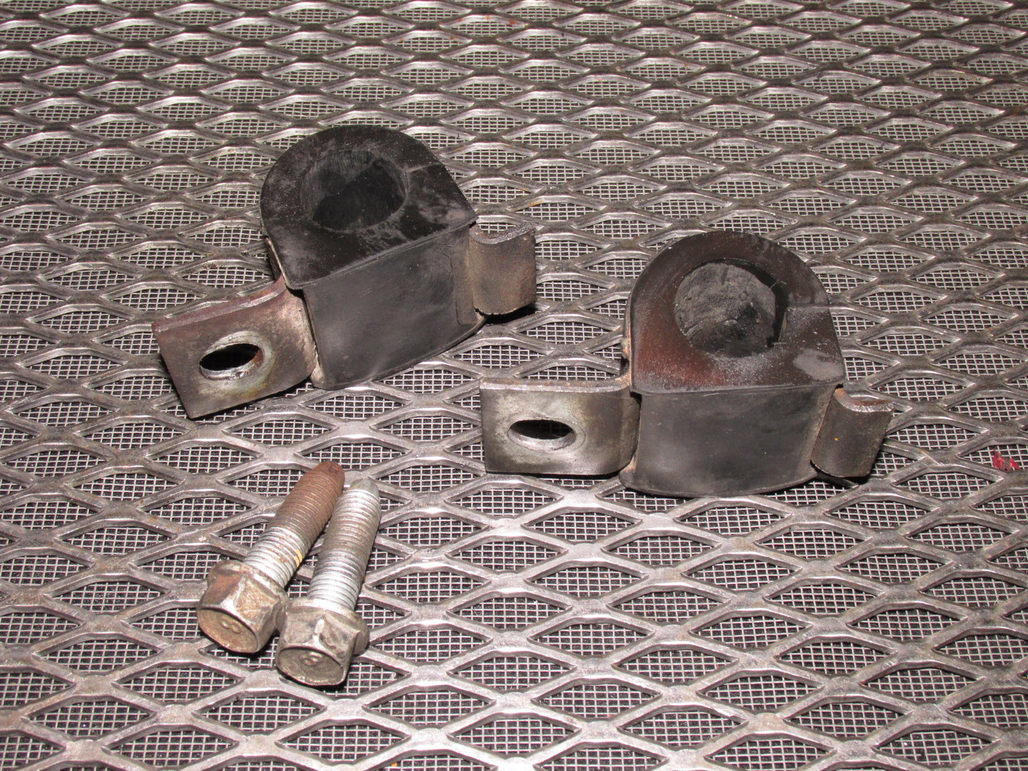 84 85 Mazda RX7 OEM Front Stabilizer Mount - Set