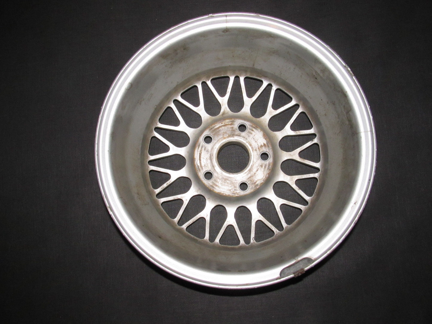 89 90 91 92 Mazda RX7 OEM BBS Wheel & Center Cap - 15 Inch