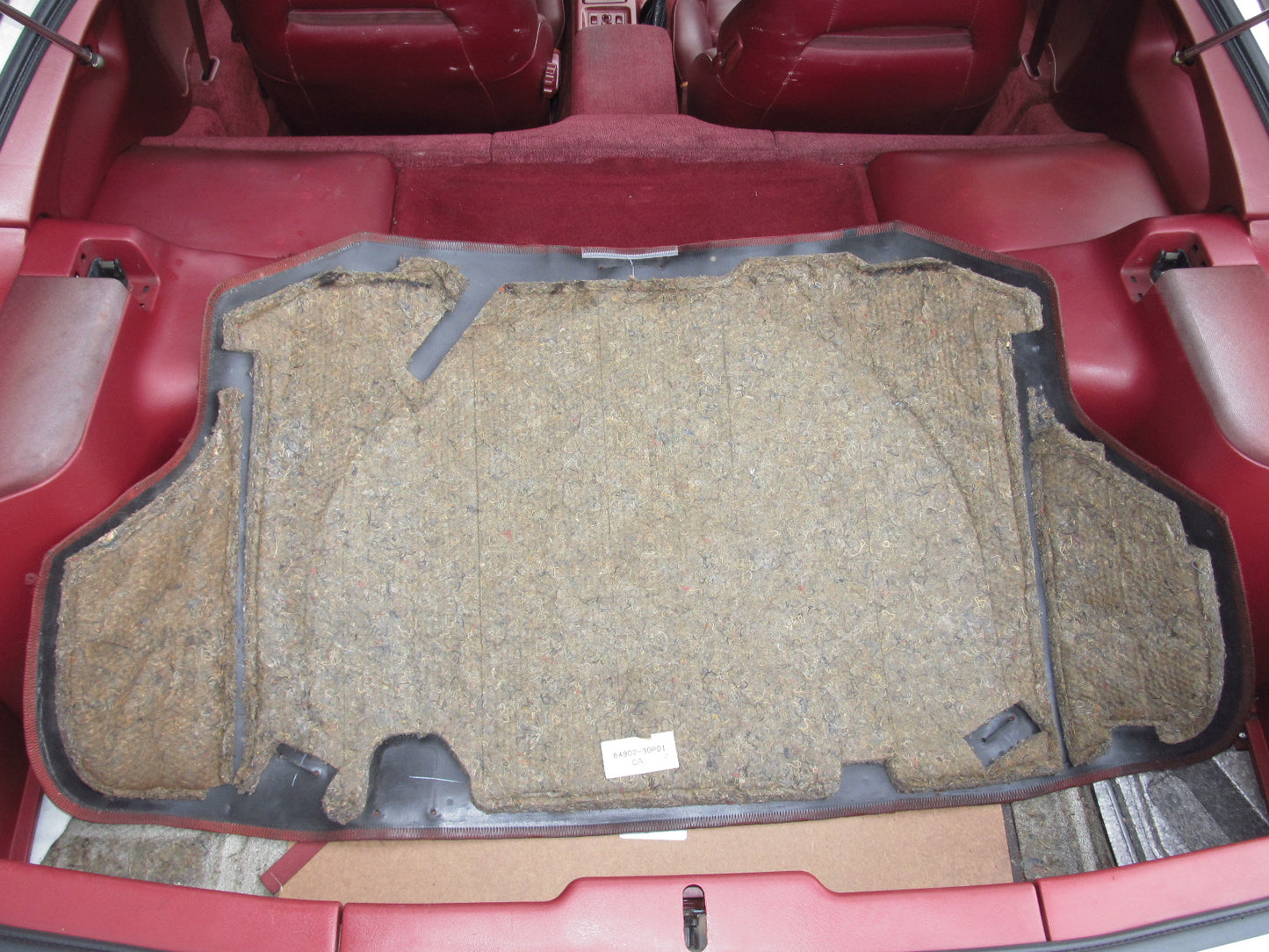 90 91 92 93 94 95 96 Nissan 300zx Trunk Carpet 2+0