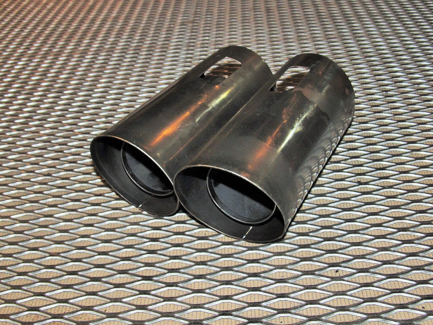 91 92 93 94 Nissan 240SX OEM Muffler Tip Set