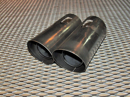 91 92 93 94 Nissan 240SX OEM Muffler Tip Set
