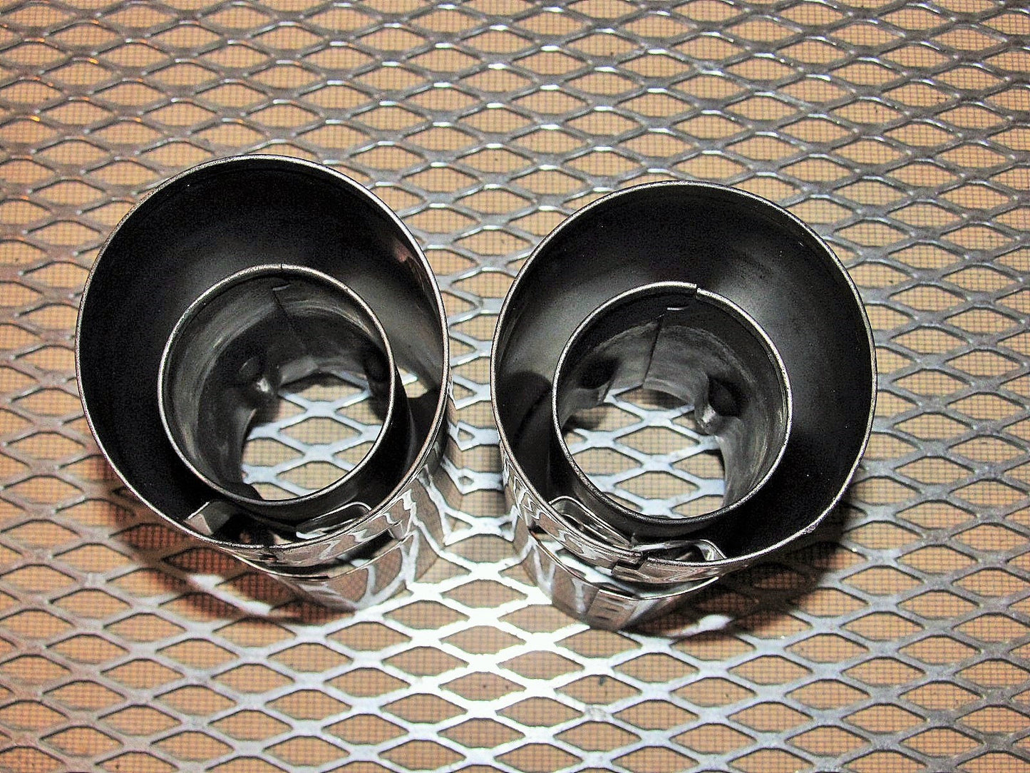 91 92 93 94 Nissan 240SX OEM Muffler Tip Set