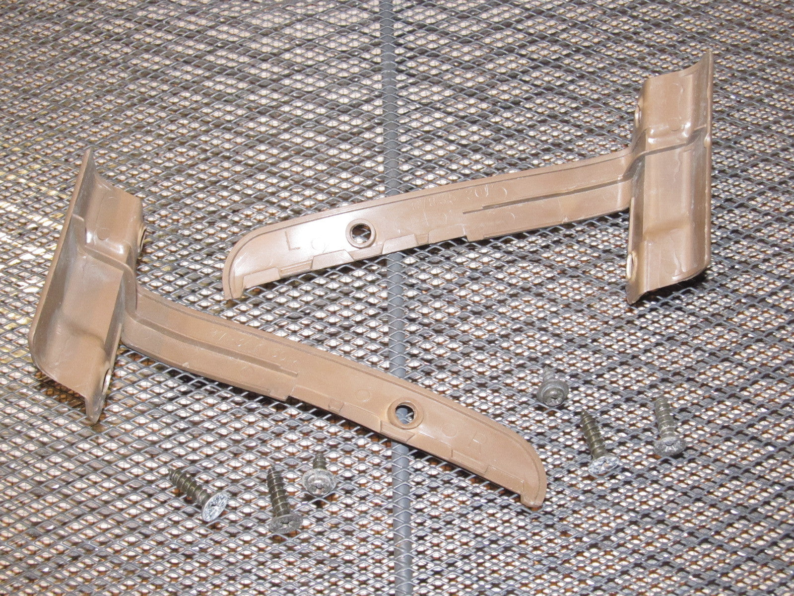 90-96 Nissan 300zx OEM Door Panel Seat Belt Guide Trim - Set