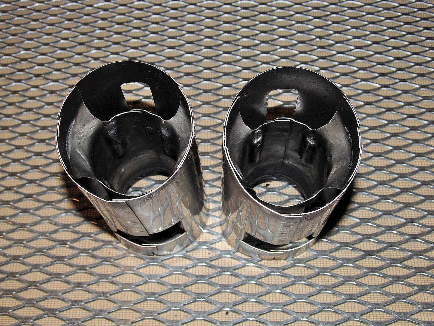 91 92 93 94 Nissan 240SX OEM Muffler Tip Set