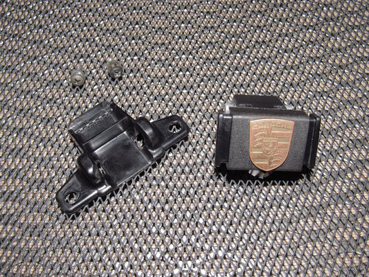 83-85 Porsche 944 OEM Glove Box Lock Handle & Striker