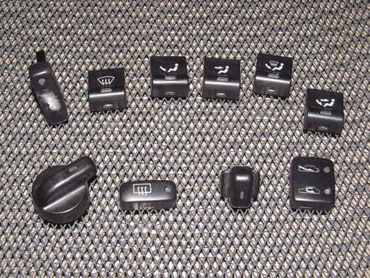 91 92 93 94 95 Toyota MR2 OEM Climate Control Switch Cap