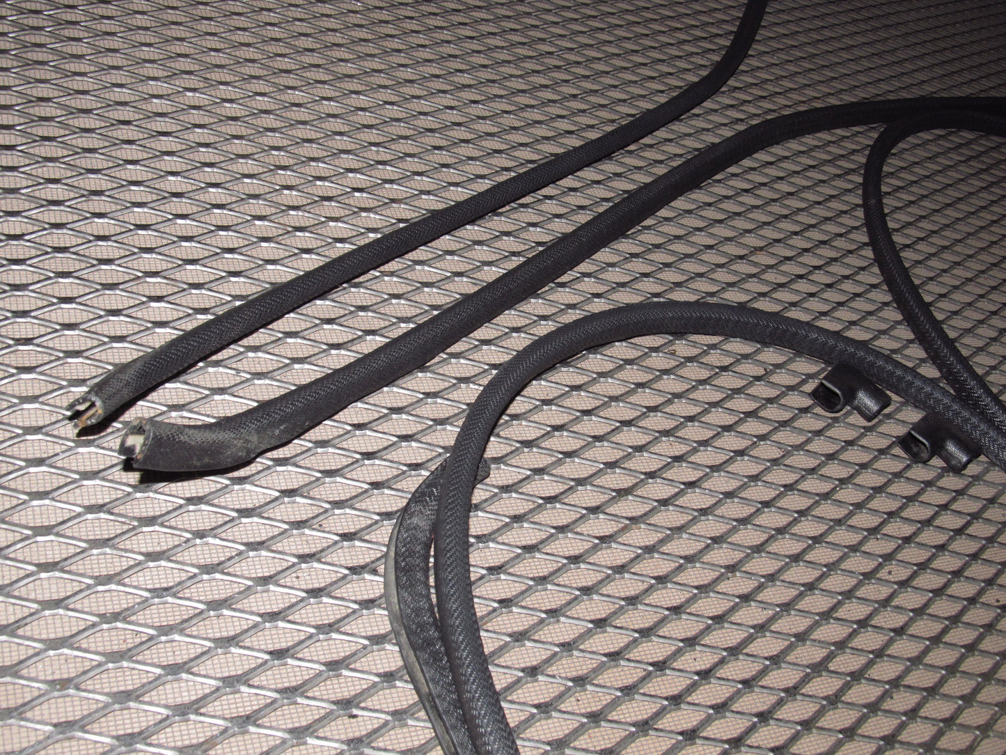 83-85 Porsche 944 OEM Door Chassis Belt Line Moulding - Set
