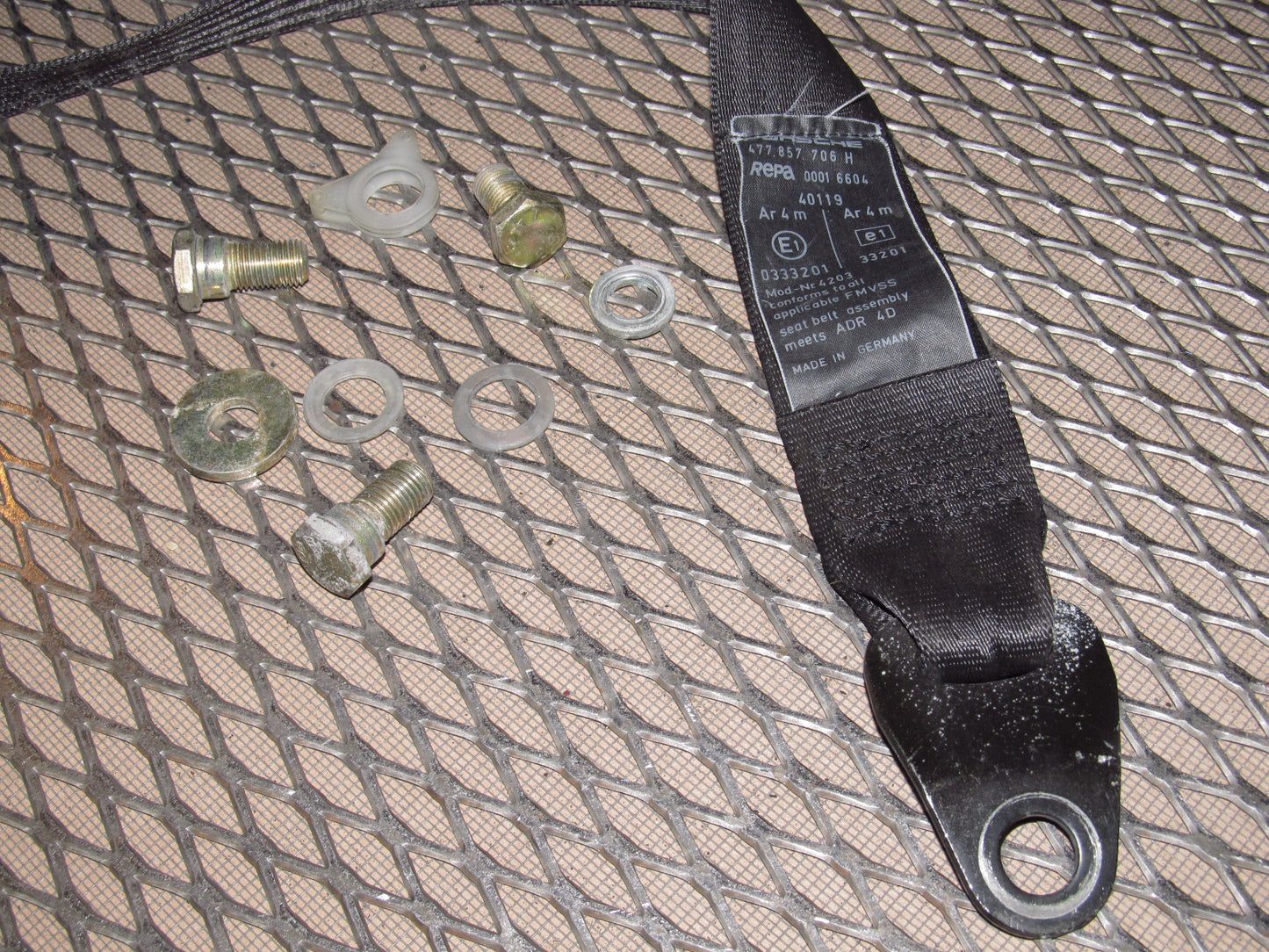 83-85 Porsche 944 OEM Front Seat Belt - Right