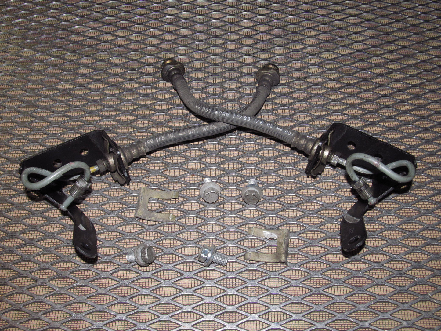 90-96 Nissan 300zx OEM Rear Brake Line & Hose - Set