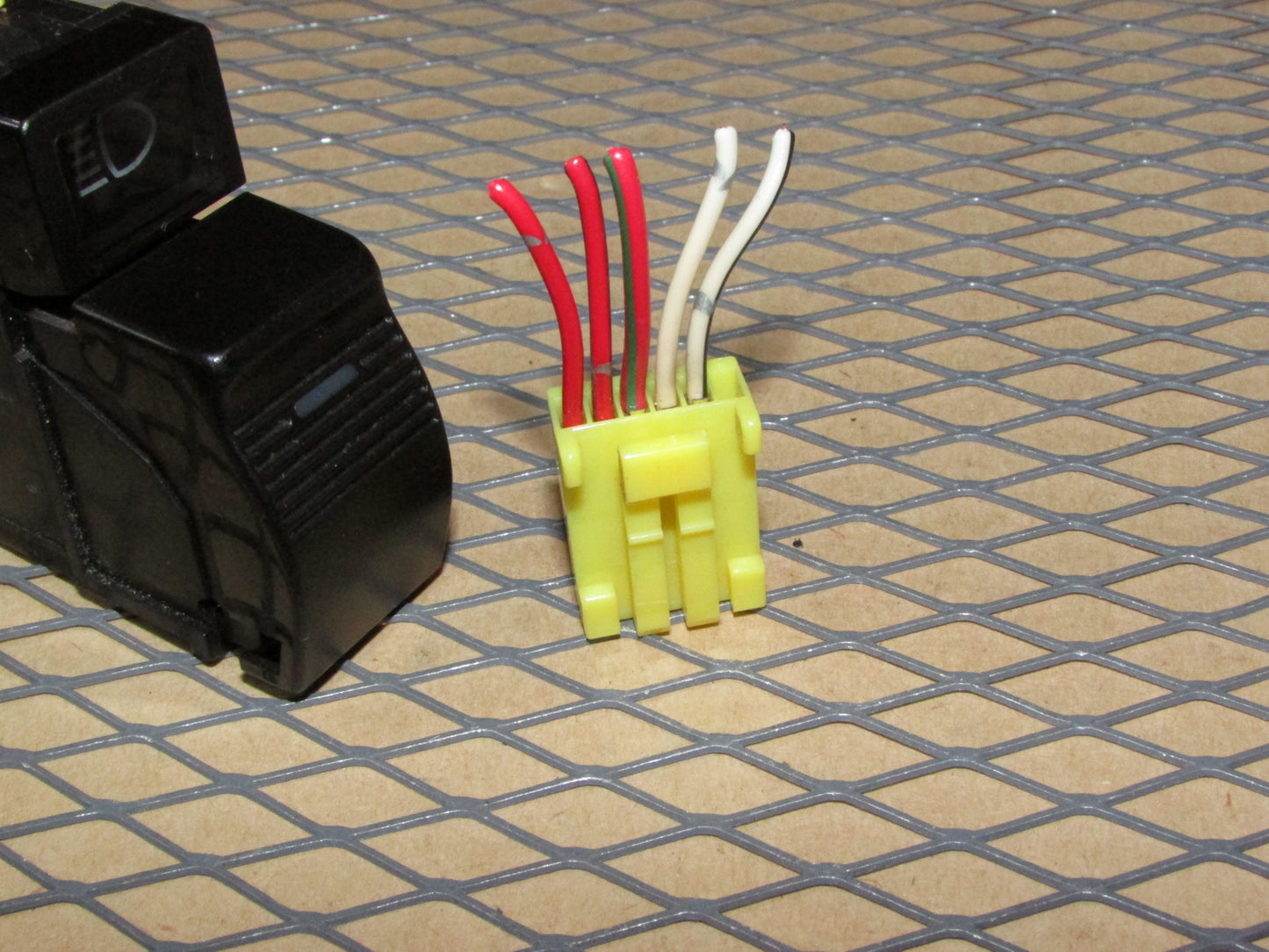 86 87 88 89 Honda Accord OEM Fog Light Switch Pigtail Harness Connector