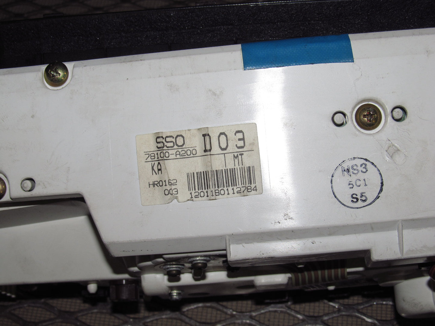 92 93 94 95 96 Honda Prelude OEM Speedometer Instrument Cluster - H23 M/T