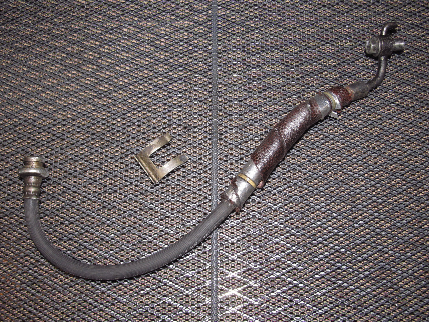 90-96 Nissan 300zx OEM Clutch Slave Cylinder Hose Line - Twin