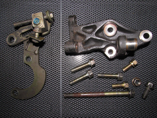 90 91 92 93 Mazda Miata OEM Power Steering Pump Bracket Assemby Set