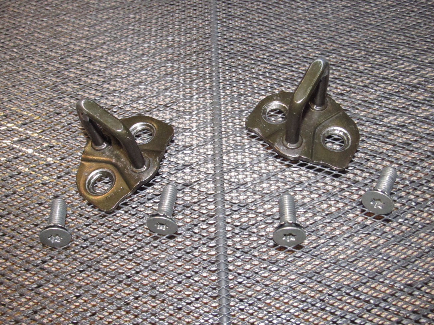 04 05 06 07 08 Mazda RX8 OEM Rear Door Latch Striker - Set