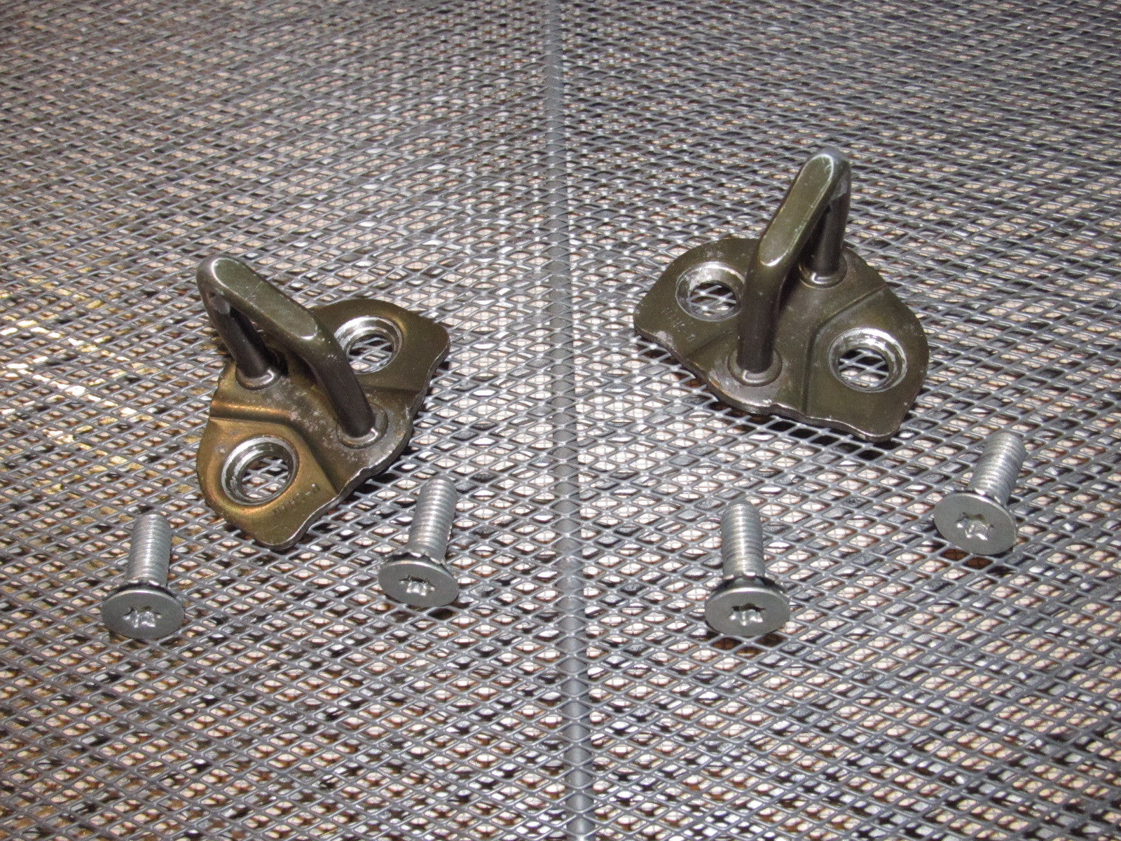 04 05 06 07 08 Mazda RX8 OEM Rear Door Latch Striker - Set