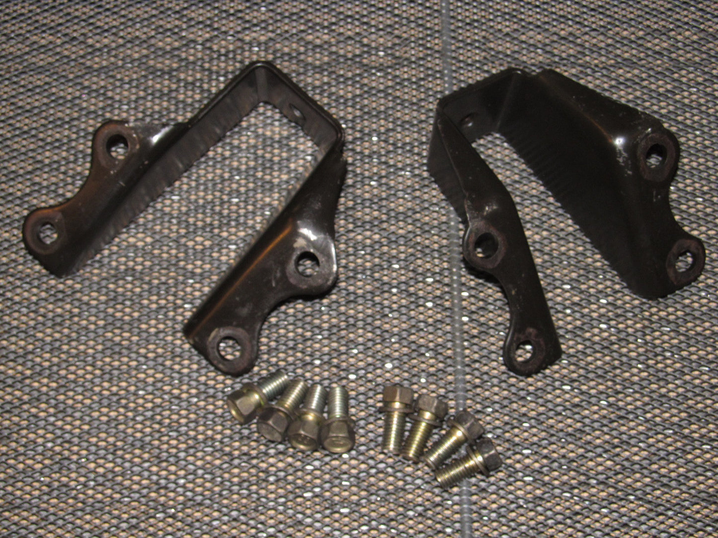 91 92 93 94 Nissan 240SX OEM Engine Motor Mounting Bracket - Set