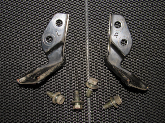 03-04 Infiniti G35 Sedan OEM Rear Brake Hose Holder Bracket Set