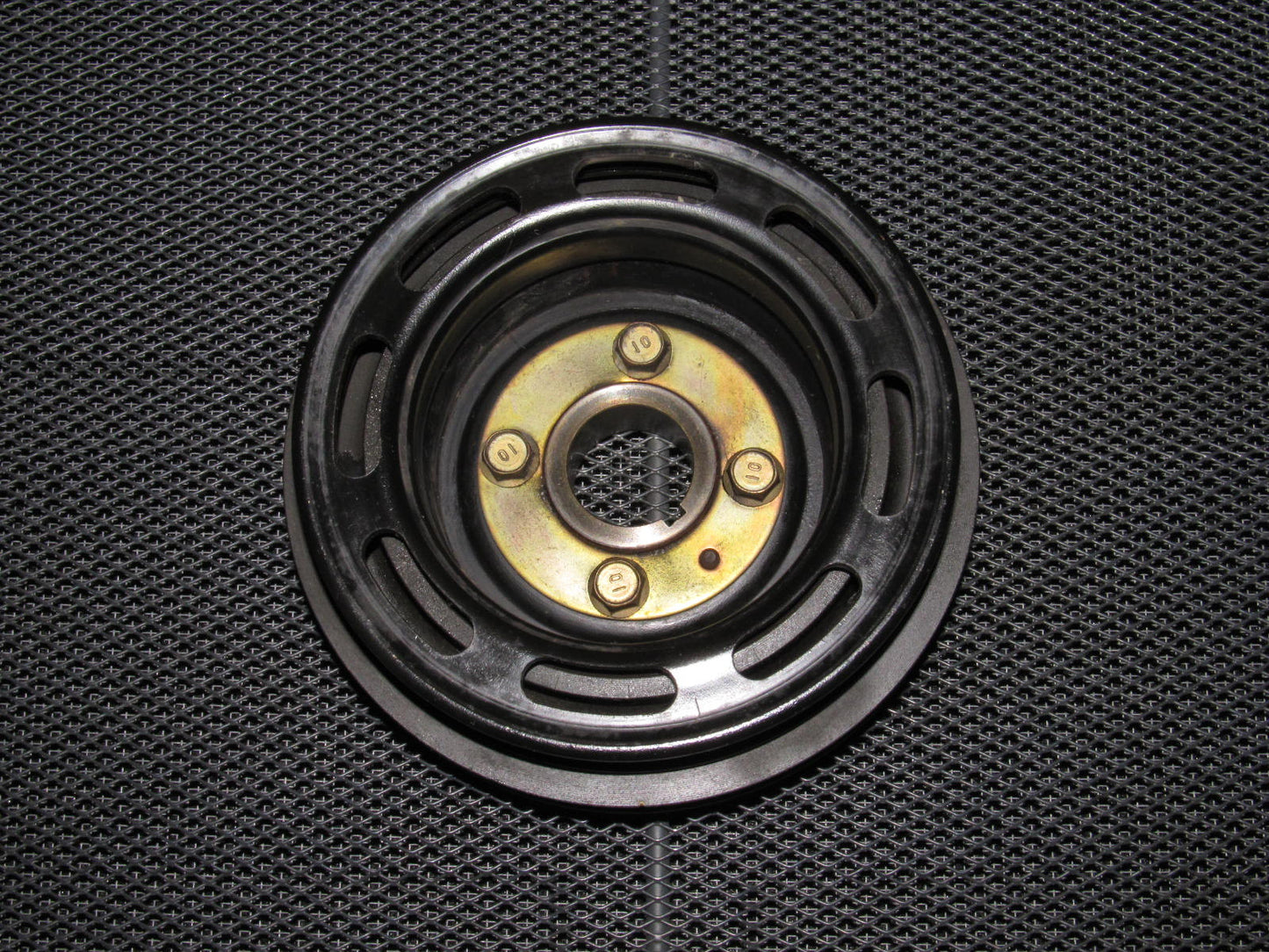 90 91 92 93 Mazda Miata OEM Longnose Crankshaft Harmonic Pulley