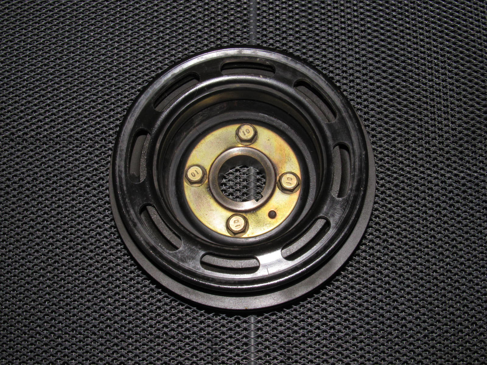 90 91 92 93 Mazda Miata OEM Longnose Crankshaft Harmonic Pulley