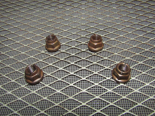 92-93 Toyota Camry OEM Oxygen Sensor O2 Mounting Nut Cap Set - 3VZ-FE V6 3.0L