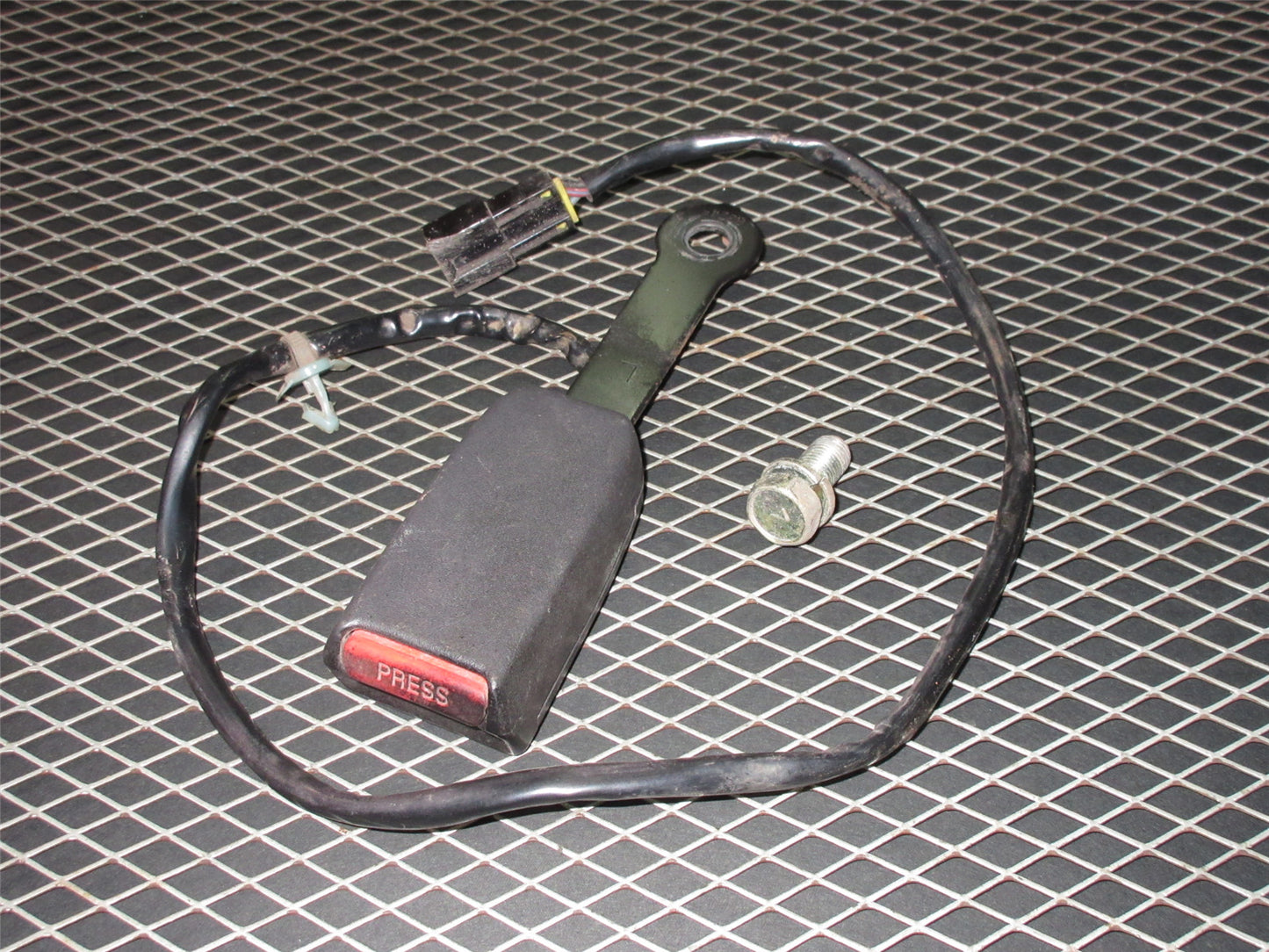 94 95 96 97 Mitsubishi 3000GT OEM Front Seat Belt Buckle - Left