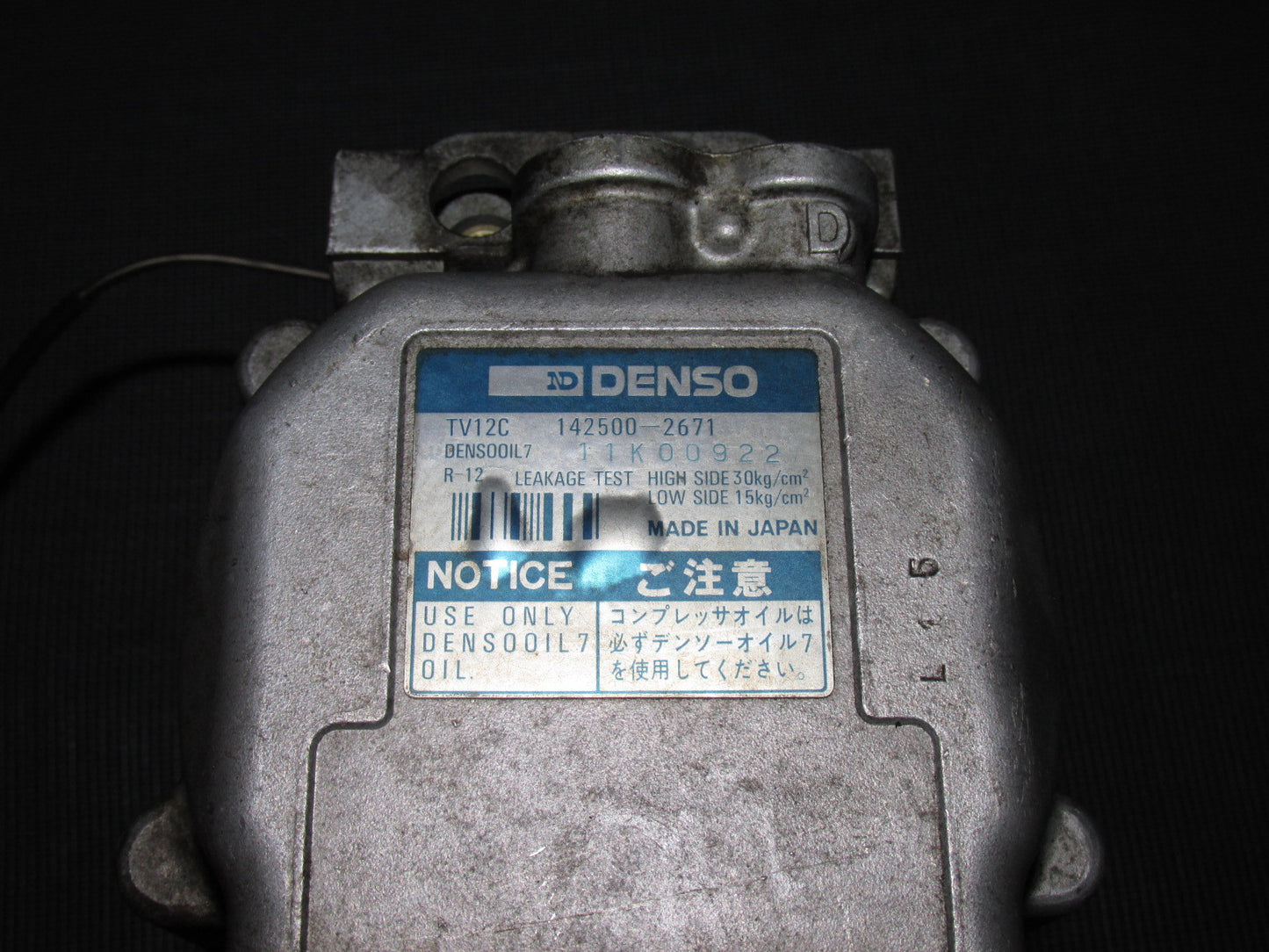 90 91 92 93 Mazda Miata OEM A/C Compressor