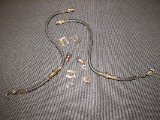 87 88 89 Toyota MR2 OEM Front Brake Hose Set
