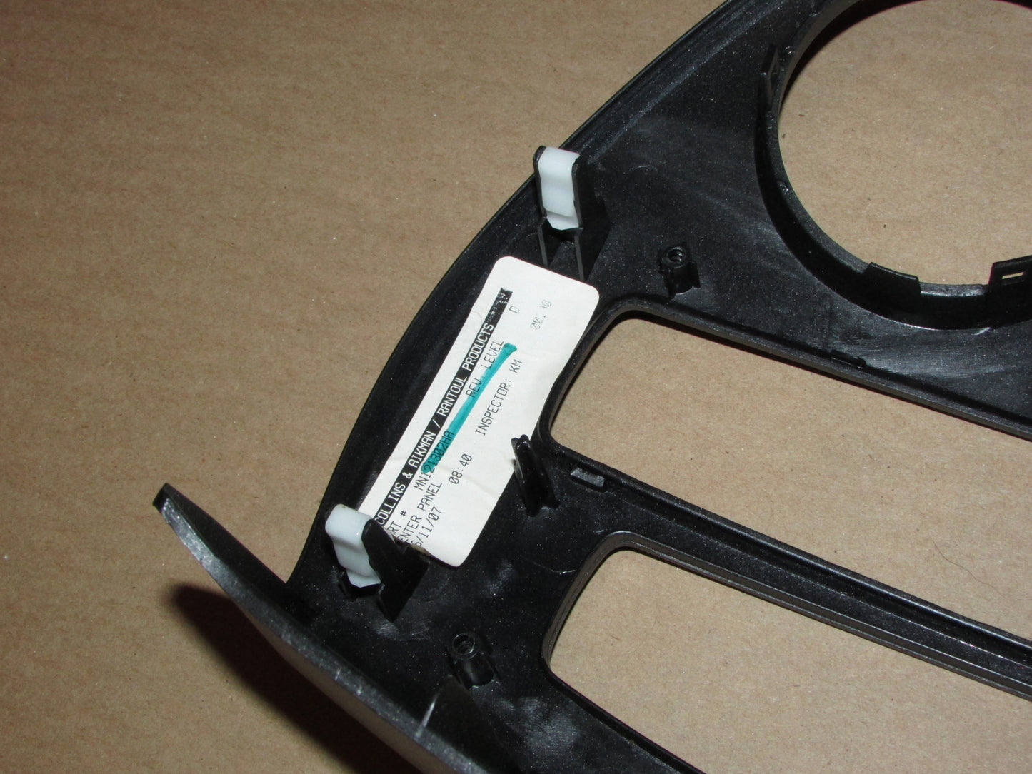 06 07 08 09 10 11 12 Mitsubishi Eclipse OEM Dash Stereo Radio Bezel Trim Cover
