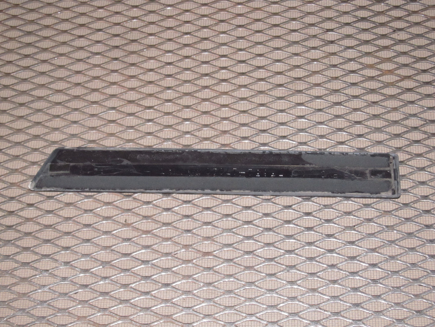 85 86 Toyota MR2 OEM Exterior Rear Quarter Panel Moulding - Right