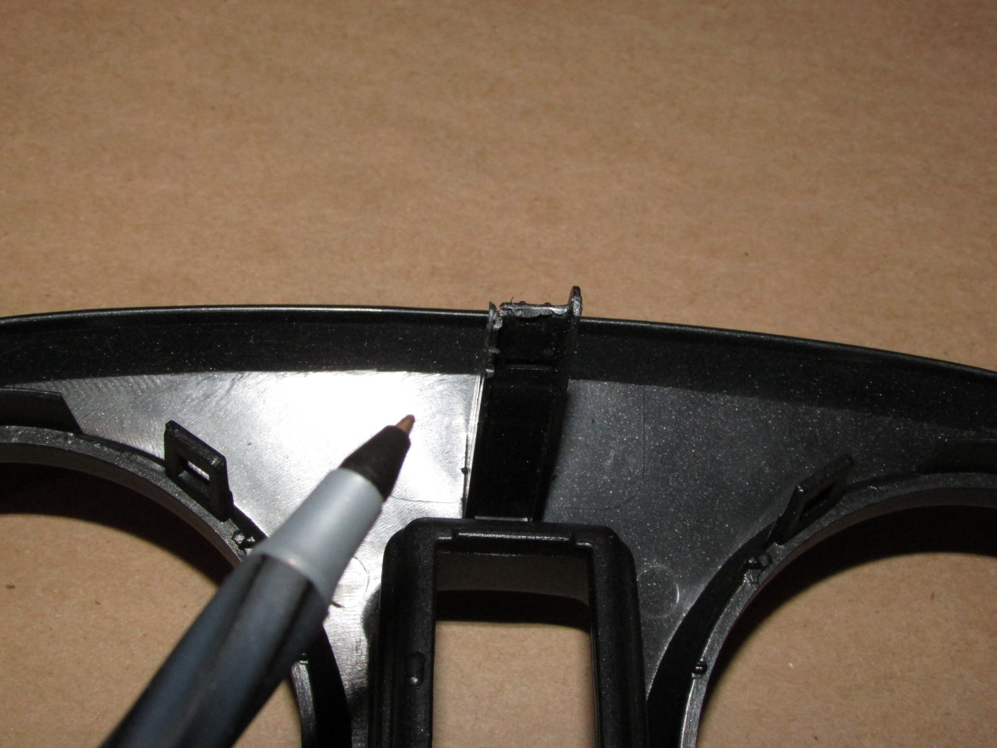 06 07 08 09 10 11 12 Mitsubishi Eclipse OEM Dash Stereo Radio Bezel Trim Cover