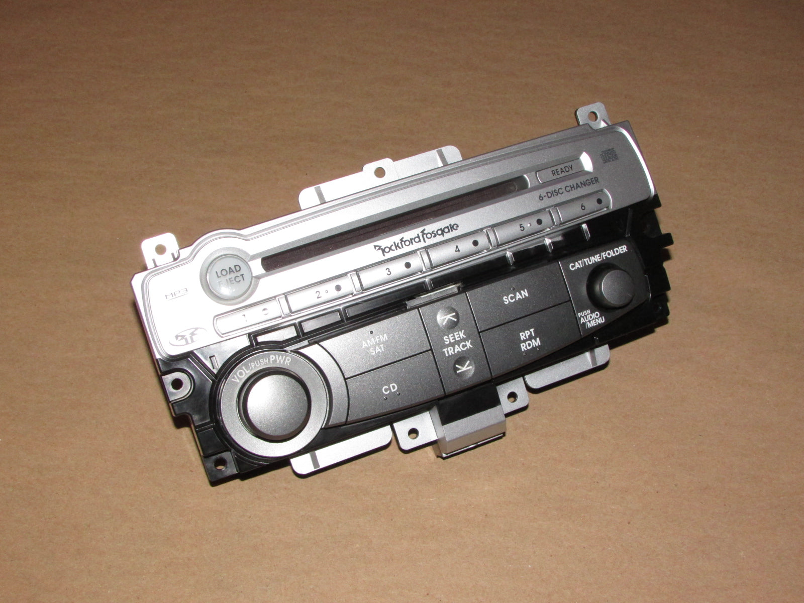 06 07 08 09 10 11 Mitsubishi Eclipse OEM Stereo Radio 6 Disc Changer Front Control Panel