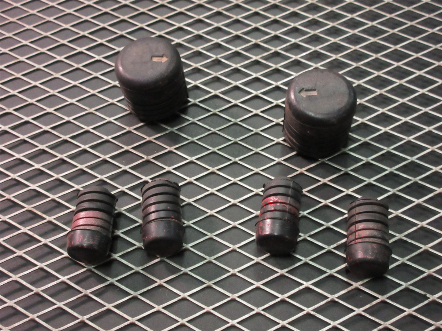 94 95 96 97 Mitsubishi 3000GT OEM Hood Rubber Stopper Set