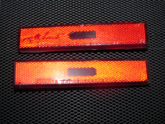 86.5-88 Toyota Supra OEM Red Side Marker - Rear Set