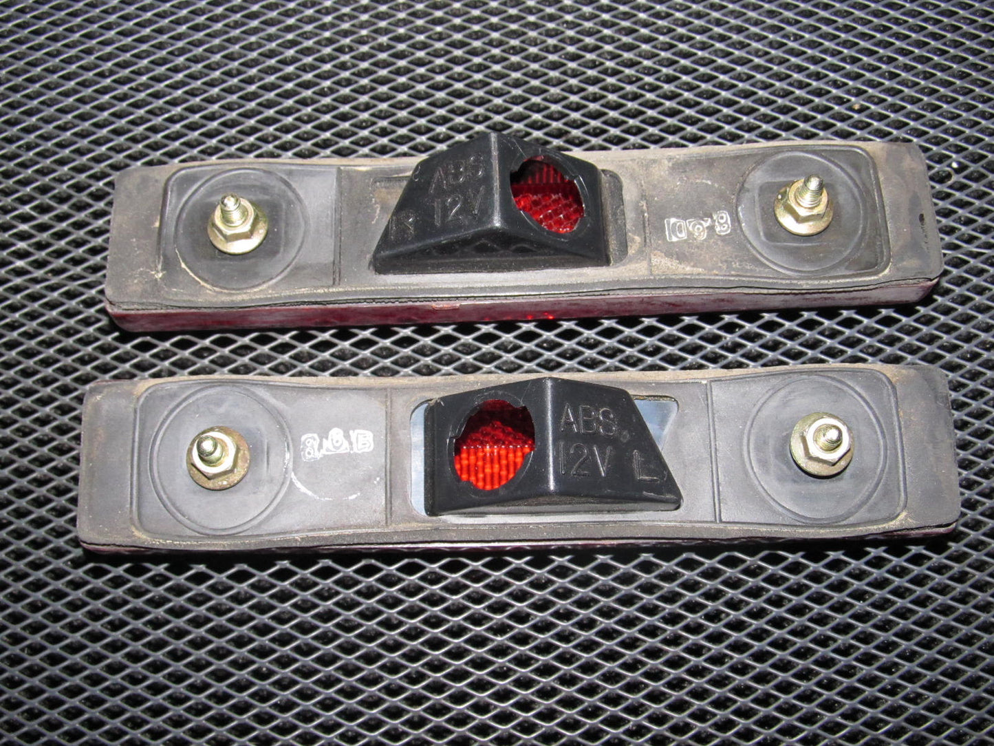 86.5-88 Toyota Supra OEM Red Side Marker - Rear Set