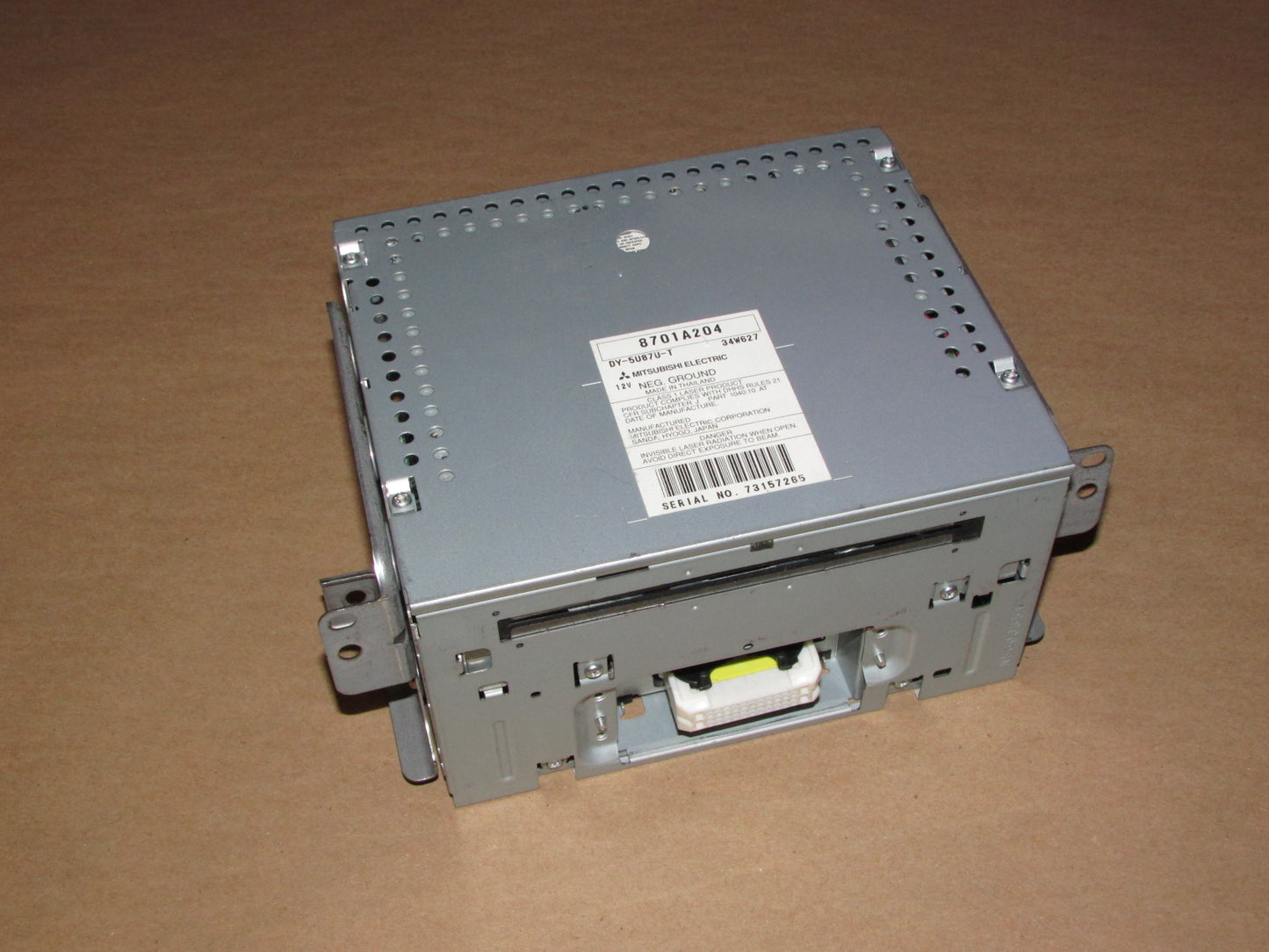 06-12 Mitsubishi Eclipse OEM Stereo Radio CD MP3 Player Satellite Radio Unit