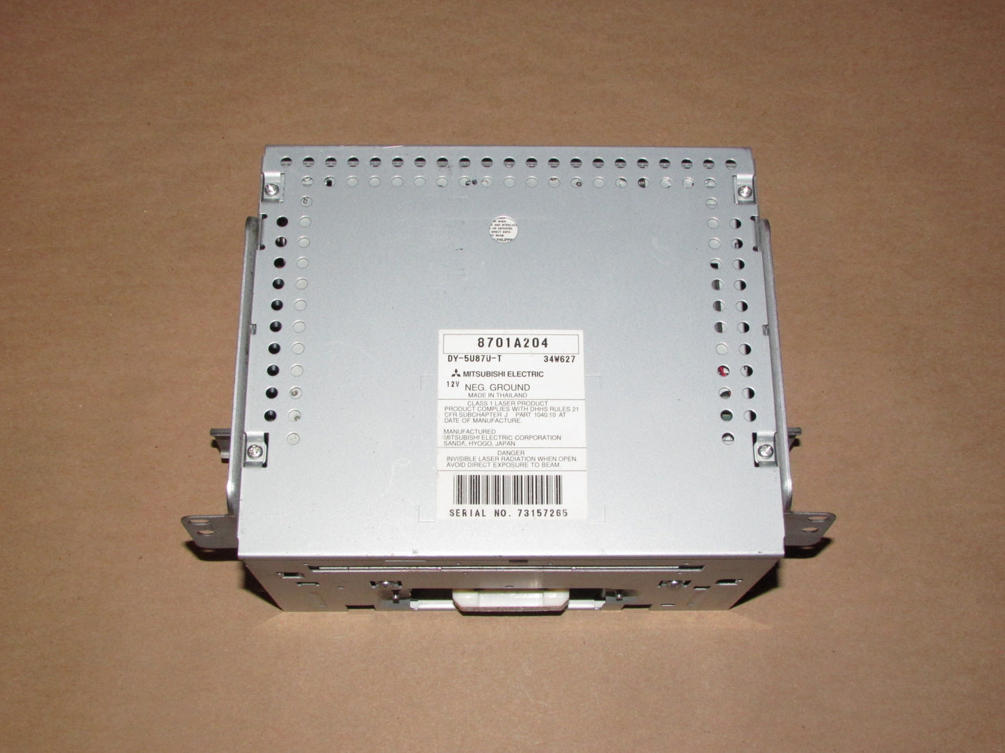 06-11 Mitsubishi Eclipse OEM Stereo Radio CD MP3 Player Satellite Radio Unit