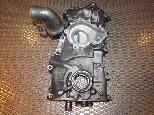 91 92 93 94 Nissan 240SX OEM Engine Front Cover - Water Pump Housing