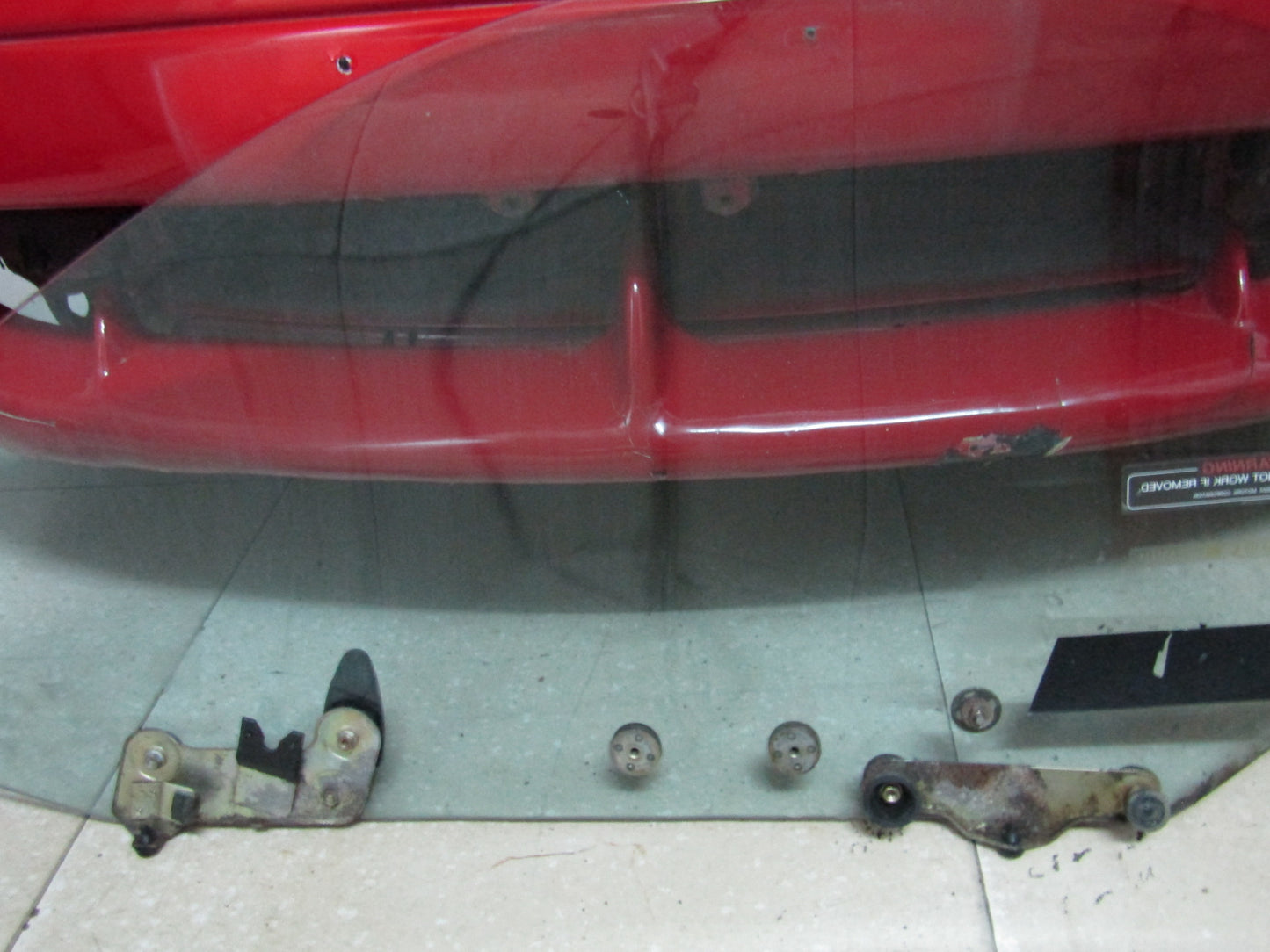 94 95 96 97 Mitsubishi 3000GT OEM Window Glass Roller Stopper Bracket - Right
