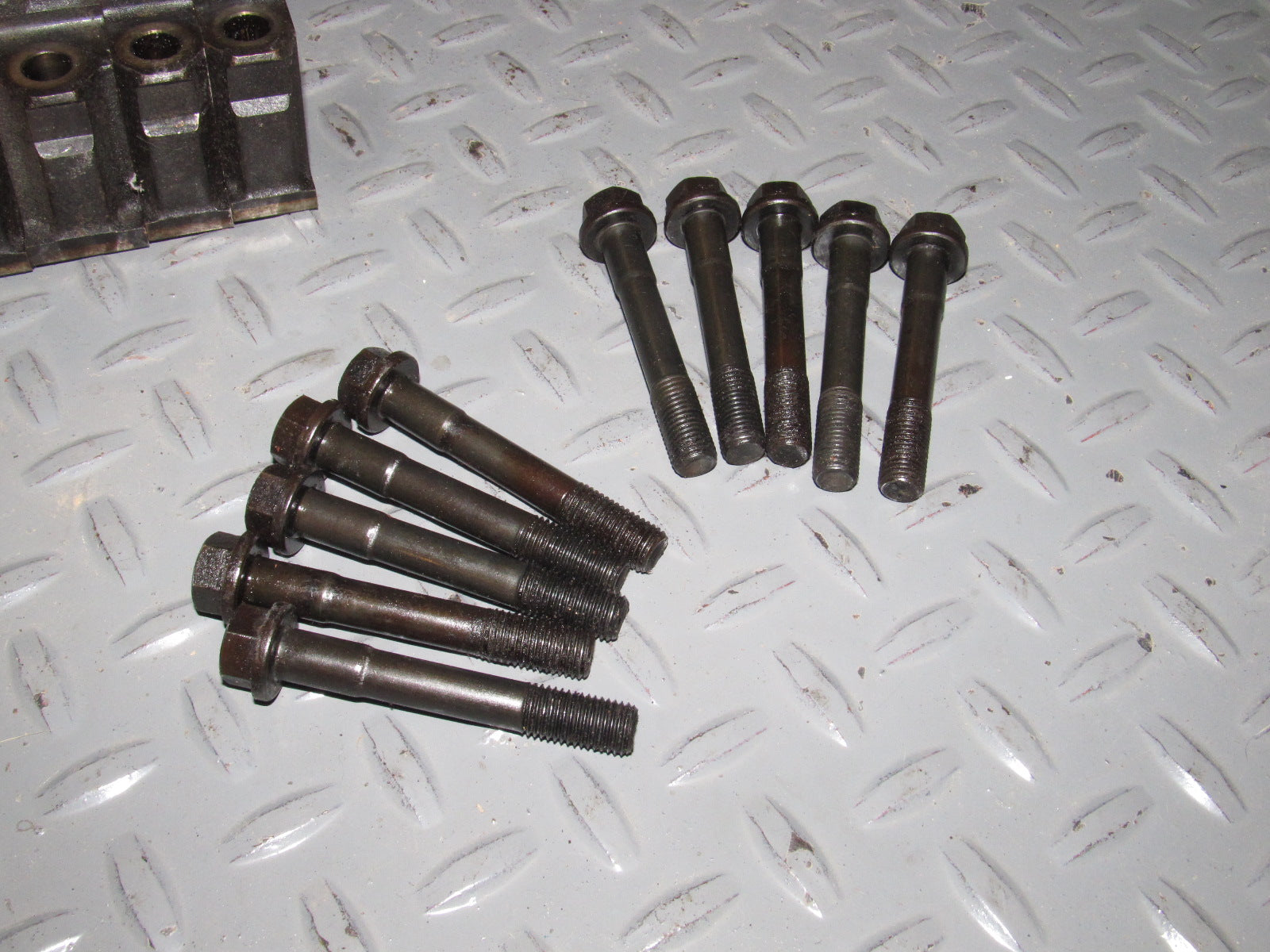 94 95 96 97 98 99 Toyota Celica 2.2L 5SFE OEM Crankshaft Main Bearing Cap Mounting Bolts