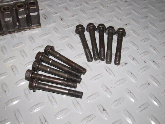 94 95 96 97 98 99 Toyota Celica 2.2L 5SFE OEM Crankshaft Main Bearing Cap Mounting Bolts