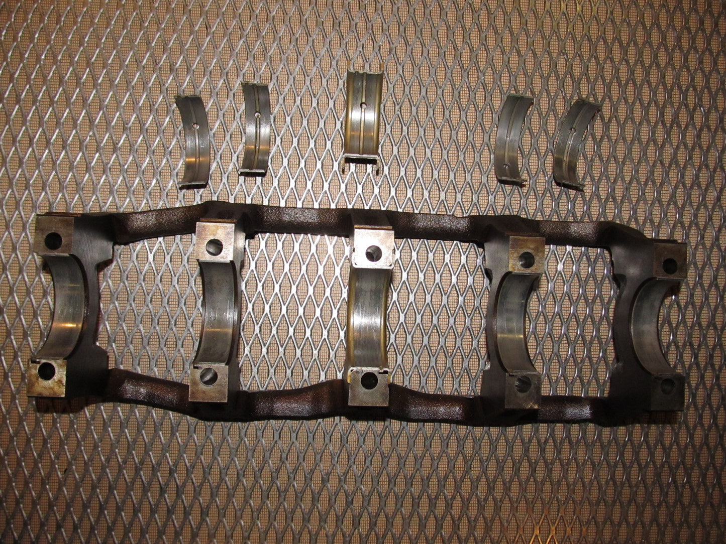 91 92 93 94 Nissan 240SX OEM Engine Bridge Bearing Cap - Crankshaft