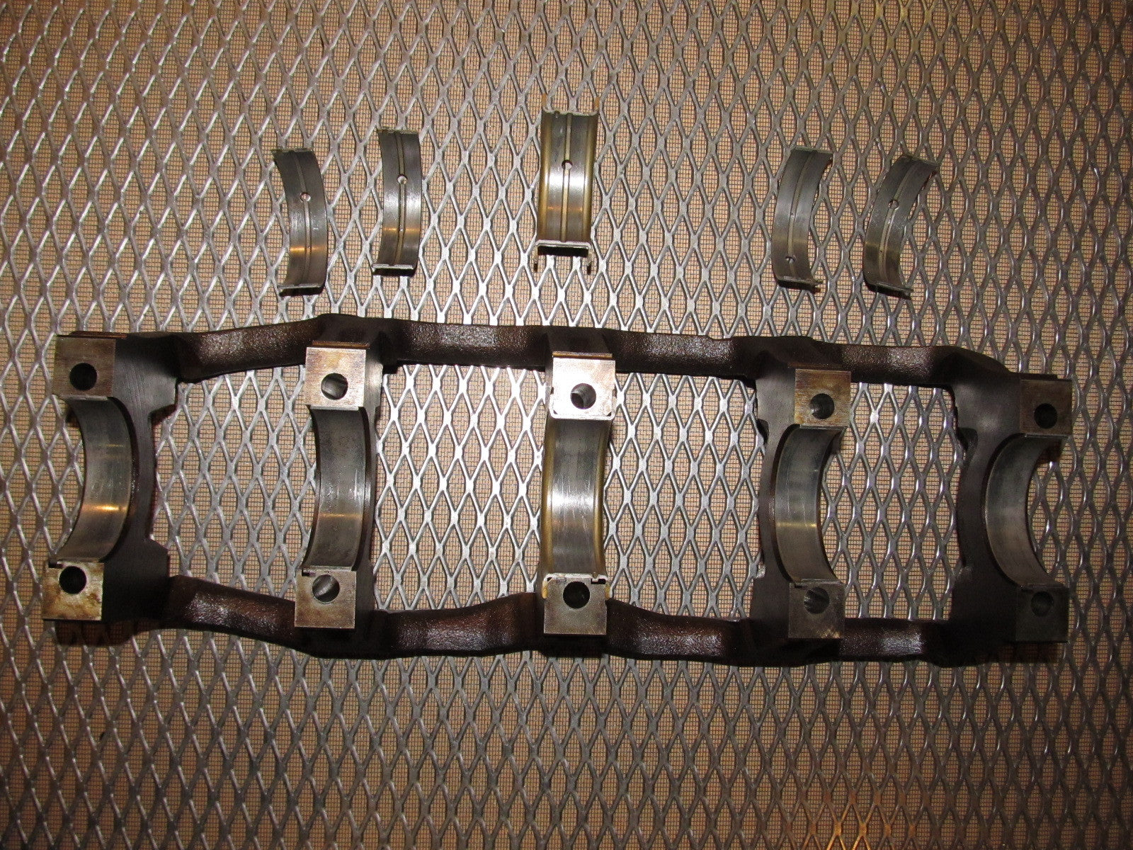 91 92 93 94 Nissan 240SX OEM Engine Bridge Bearing Cap - Crankshaft