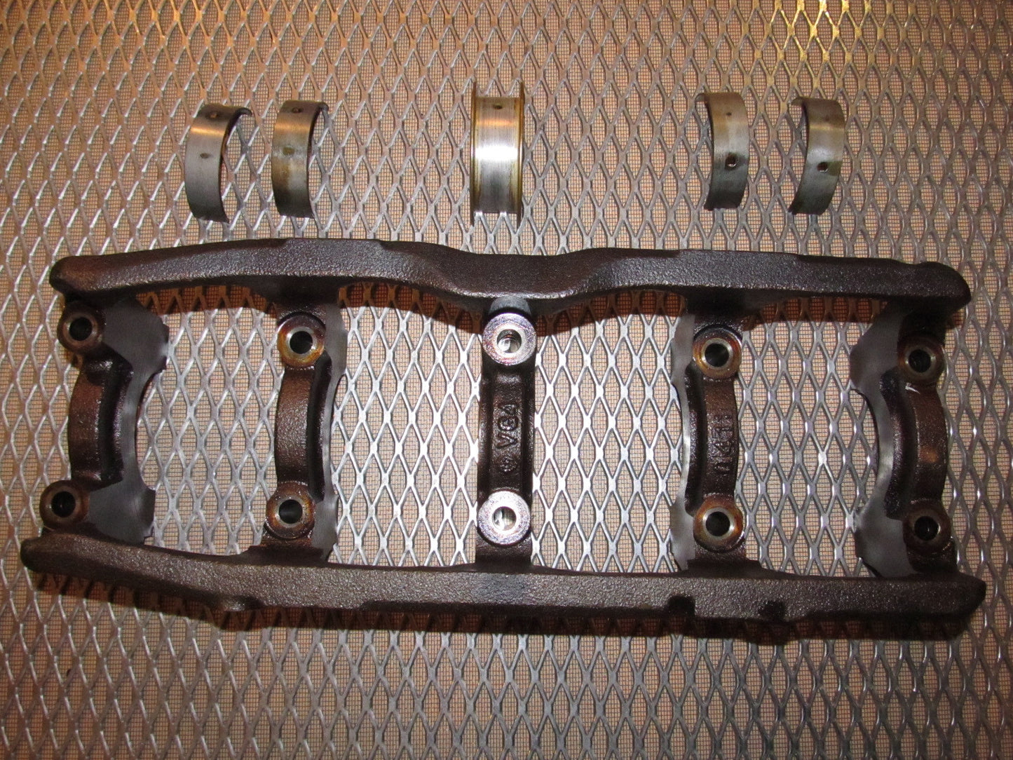 91 92 93 94 Nissan 240SX OEM Engine Bridge Bearing Cap - Crankshaft