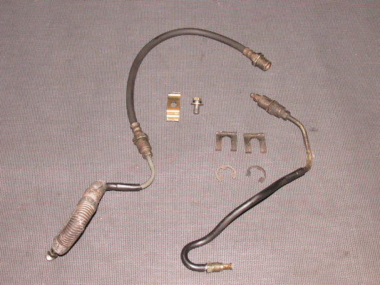 87 88 89 Toyota MR2 OEM 4AGE Clutch Slave Cylinder Hose Line