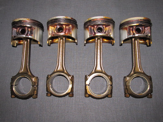 94 95 Acura Integra OEM B18B1 Piston & Rod Assembly - Set