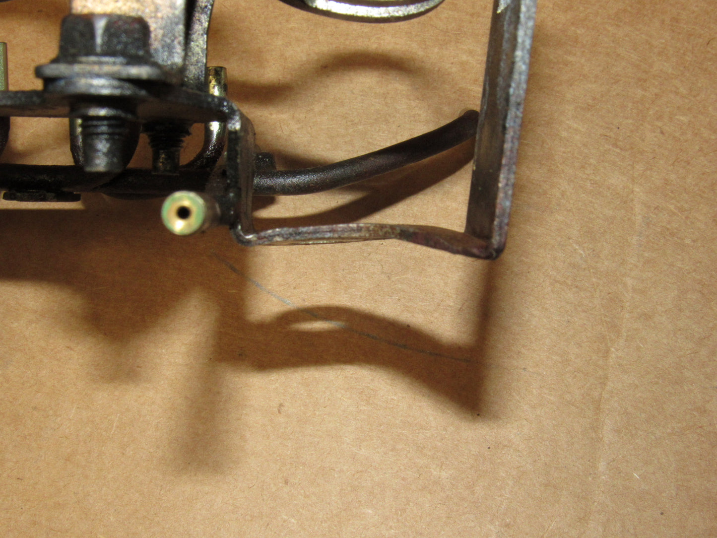 84 85 Mazda RX7 GSL-SE OEM Engine Solenoid Mounting Bracket Vacuum Line Hard Pipe