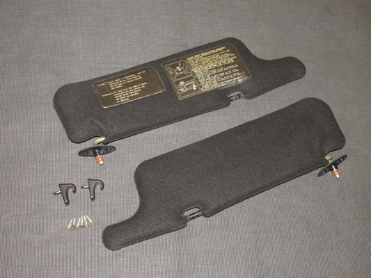 87 88 89 Toyota MR2 Sun Visor Set And Holder