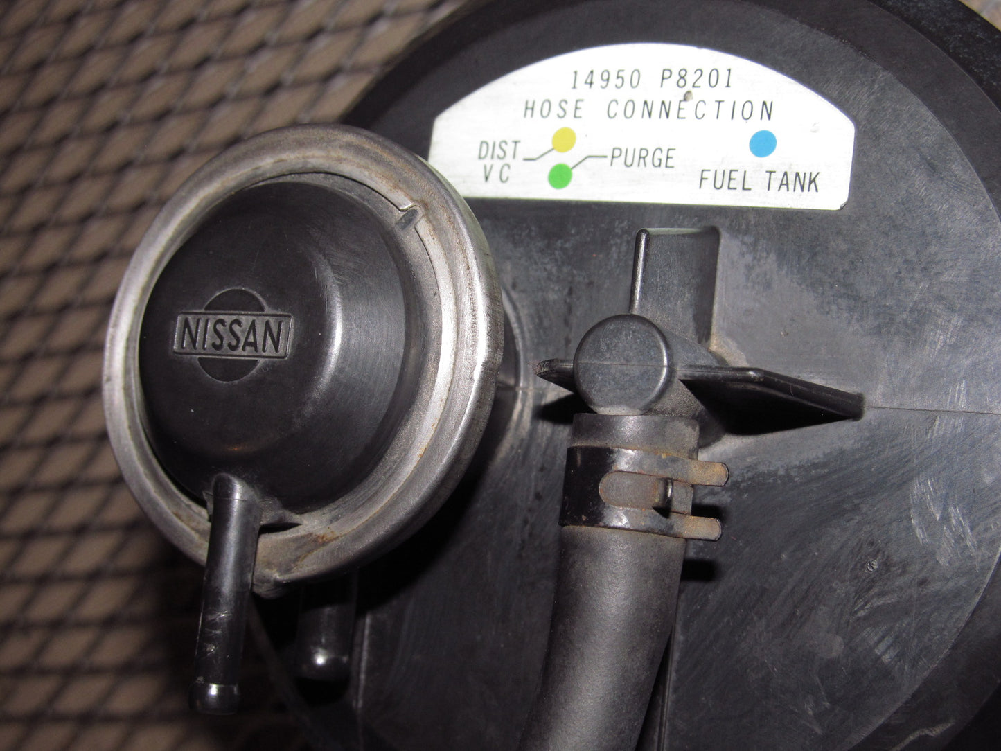 79 80 Datsun 280zx OEM 2.8L Emission Charcoal Canister