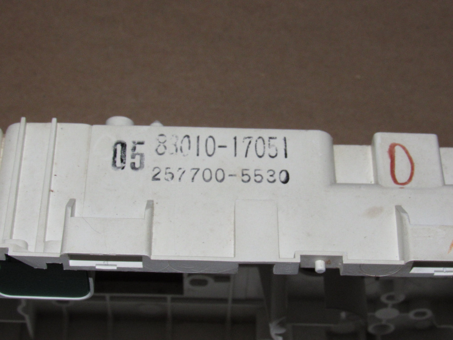 87 88 89 Toyota MR2 OEM Speedometer Instrument Cluster Housing